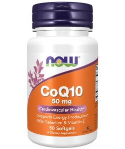 NOW Foods - CoQ10 with Selenium & Vitamin E