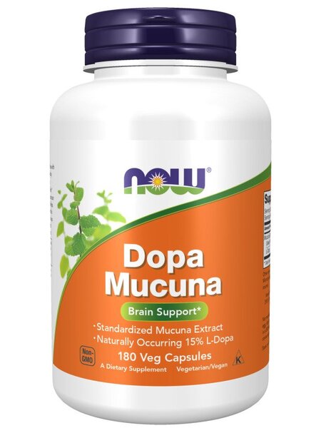 NOW Foods - DOPA Mucuna - 180 vcaps