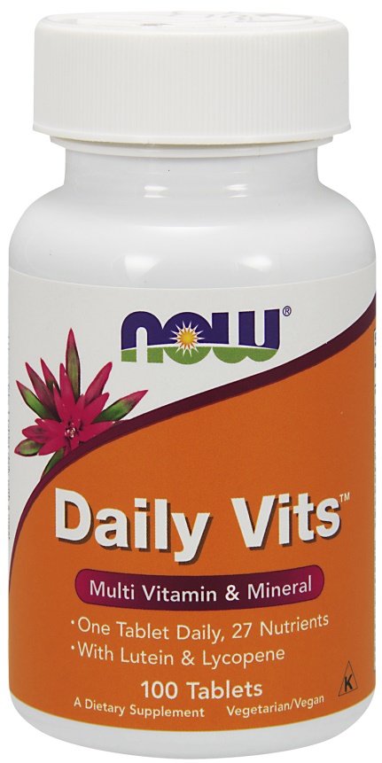 NOW Foods - Daily Vits - 100 tabs