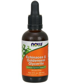 NOW Foods - Echinacea & Goldenseal Glycerite - 60 ml.