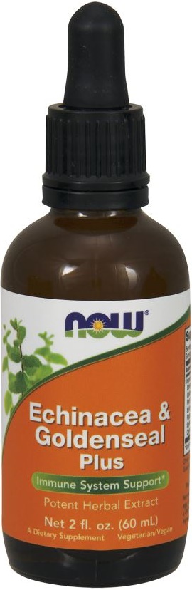 NOW Foods - Echinacea & Goldenseal Plus - 60 ml.