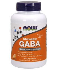 NOW Foods - GABA Chewable with Taurine