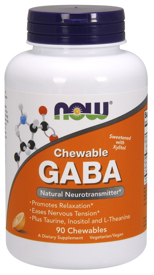 NOW Foods - GABA Chewable with Taurine