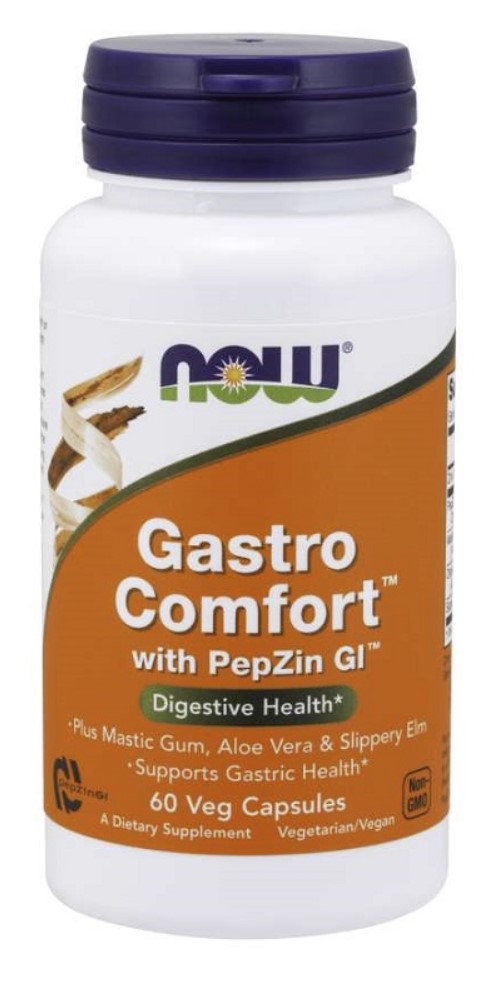 NOW Foods - Gastro Comfort with PepZin GI - 60 vcaps