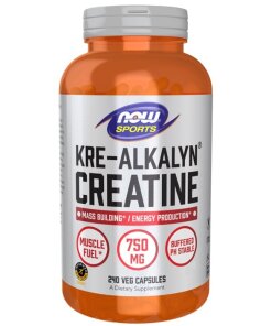 NOW Foods - Kre-Alkalyn Creatine - 240 vcaps