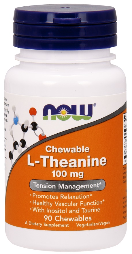 NOW Foods - L-Theanine with Inositol and Taurine