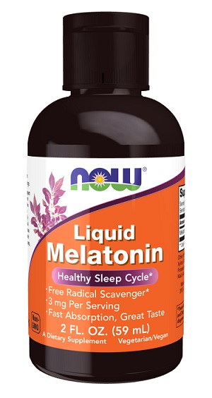 NOW Foods - Liquid Melatonin - 59 ml.