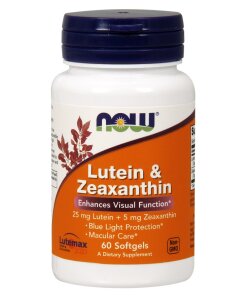 NOW Foods - Lutein & Zeaxanthin - 60 softgels