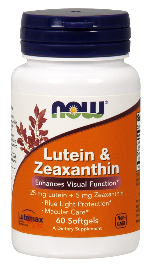NOW Foods - Lutein & Zeaxanthin - 60 softgels