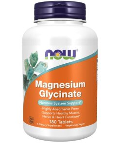 NOW Foods - Magnesium Glycinate - 180 tabs