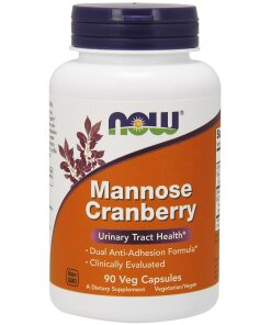 NOW Foods - Mannose Cranberry - 90 vcaps