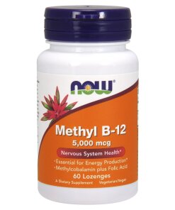 NOW Foods - Methyl B-12 with Folic Acid