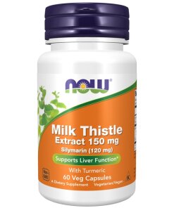 NOW Foods - Milk Thistle Extract with Turmeric