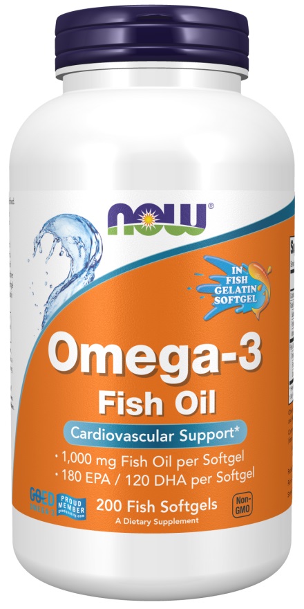 NOW Foods - Omega-3 Fish Oil