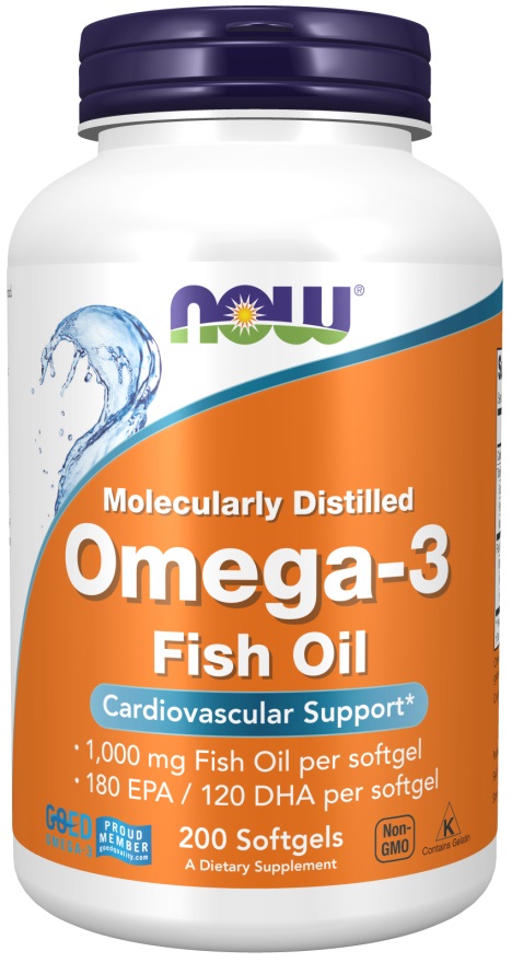 NOW Foods - Omega-3 Fish Oil