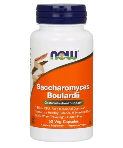 NOW Foods - Saccharomyces Boulardii - 60 vcaps