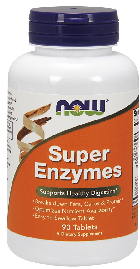 NOW Foods - Super Enzymes - 90 tabs