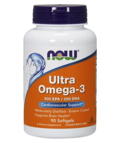 NOW Foods - Ultra Omega-3 - 90 softgels