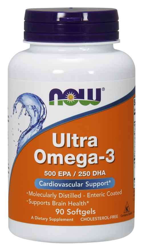 NOW Foods - Ultra Omega-3 - 90 softgels