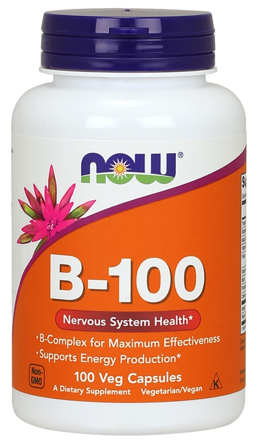 NOW Foods - Vitamin B-100 - 100 vcaps