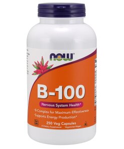 NOW Foods - Vitamin B-100 - 250 vcaps