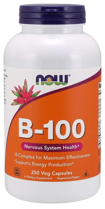 NOW Foods - Vitamin B-100 - 250 vcaps