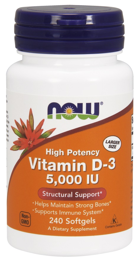 NOW Foods - Vitamin D-3