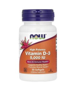 NOW Foods - Vitamin D-3