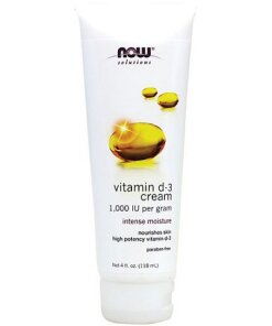 NOW Foods - Vitamin D-3 Cream - 118 ml.