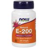 NOW Foods - Vitamin E-200 - Natural (Mixed Tocopherols) - 100 softgels