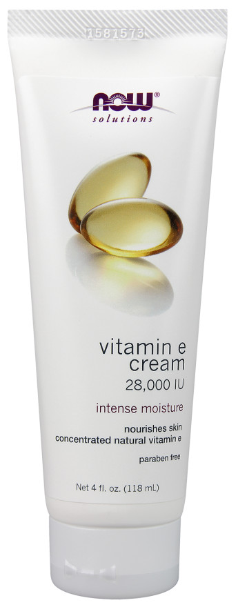 NOW Foods - Vitamin E Cream - 118 ml.