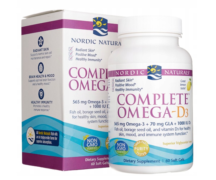 Nordic Naturals - Complete Omega-D3