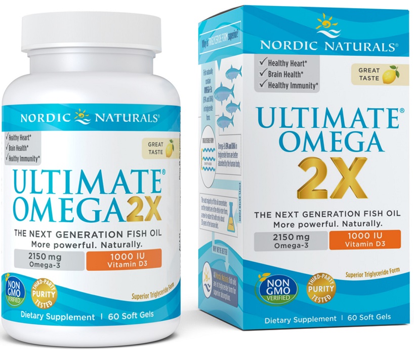 Nordic Naturals - Ultimate Omega 2X with Vitamin D3