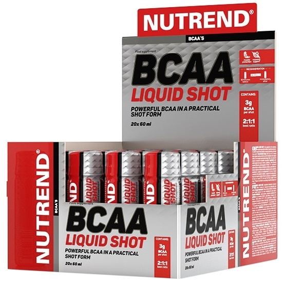 Nutrend - BCAA Liquid Shot - 20 x 60 ml.