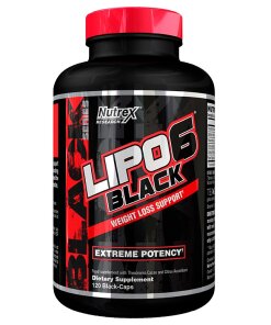 Nutrex - Lipo-6 Black - 120 liquid caps