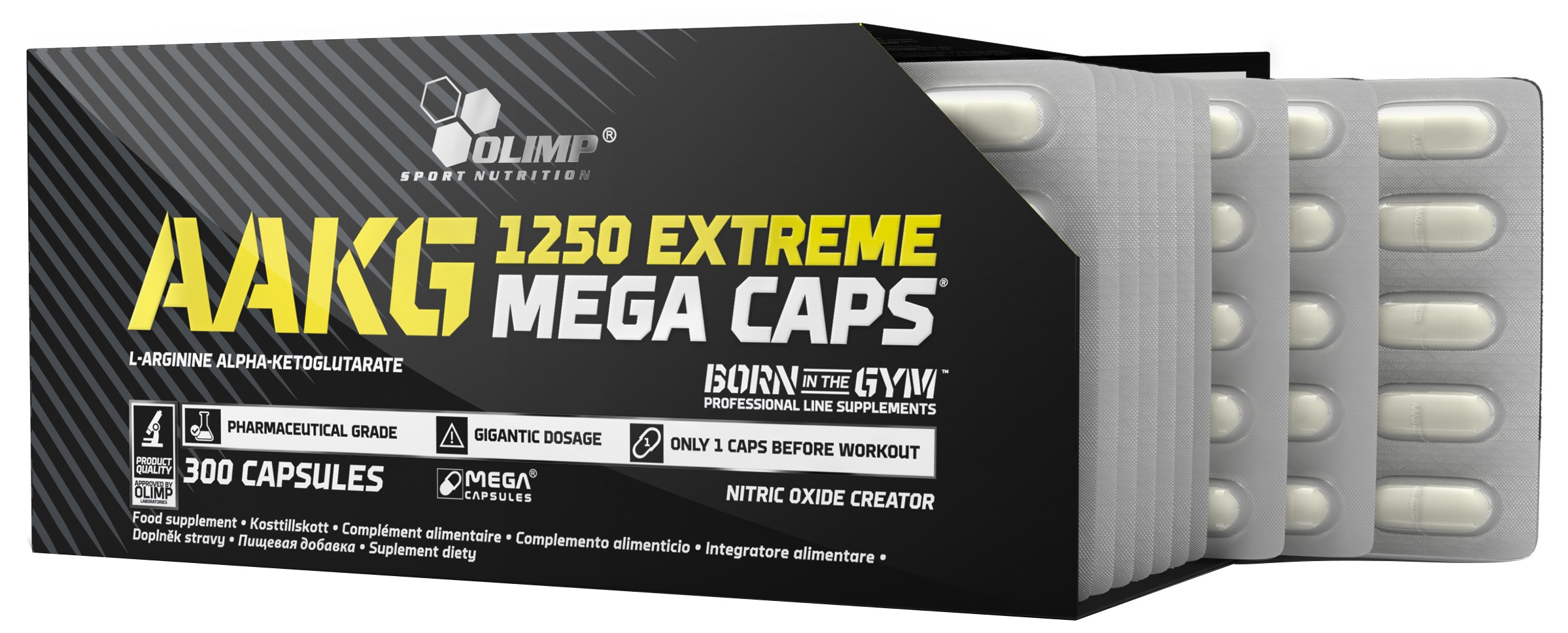 Olimp Nutrition - AAKG Extreme Mega Caps - 300 caps