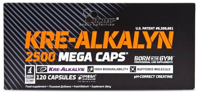 Olimp Nutrition - Kre-Alkalyn 2500 Mega Caps - 120 caps