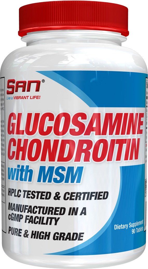 SAN - Glucosamine Chondroitin with MSM - 90 tabs