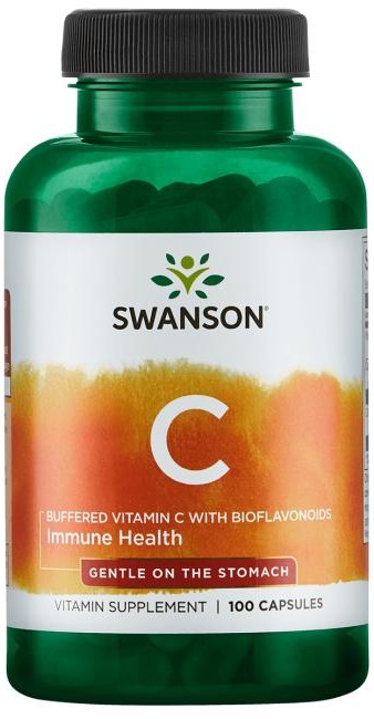 Swanson - Buffered Vitamin C with Bioflavonoids - 100 caps