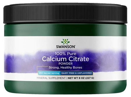 Swanson - Calcium Citrate Powder