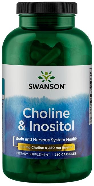 Swanson - Choline & Inositol - 250 caps