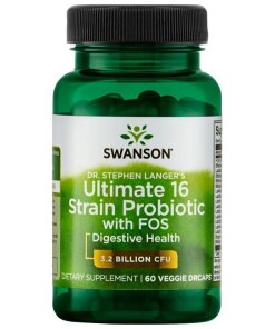 Swanson - Dr. Stephen Langer's Ultimate 16 Strain Probiotic with FOS
