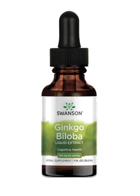 Swanson - Ginkgo Biloba Liquid Extract