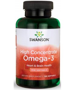 Swanson - High Concentrate Omega-3 - 120 softgels