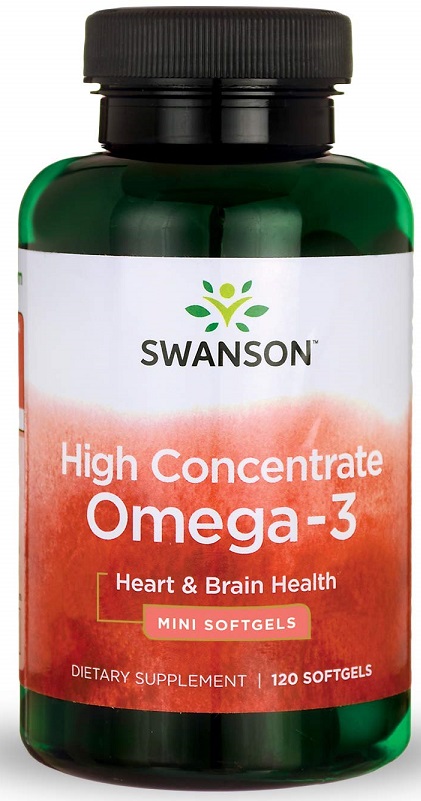 Swanson - High Concentrate Omega-3 - 120 softgels