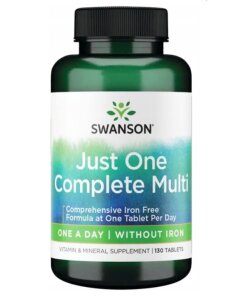 Swanson - Just One Complete Multi without Iron - 130 tablets