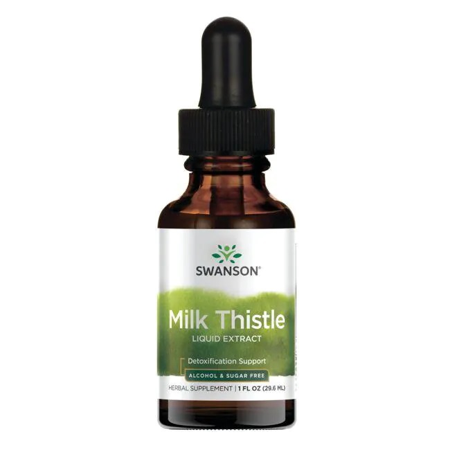 Swanson - Milk Thistle Liquid Extract - 29 ml.