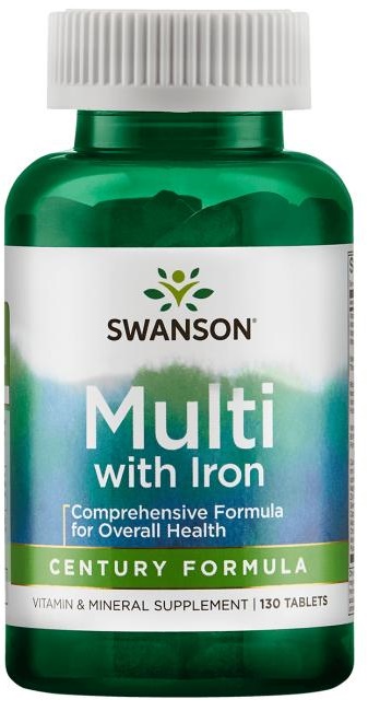 Swanson - Multi with Iron - Century Formula - 130 tabs