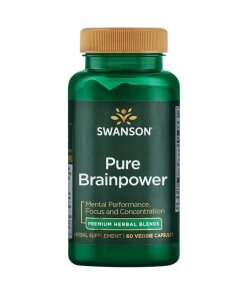 Swanson - Pure Brainpower - 60 vcaps