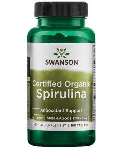 Swanson - Spirulina Organic - 180 tablets
